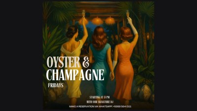 Oyster & Champagne Friday