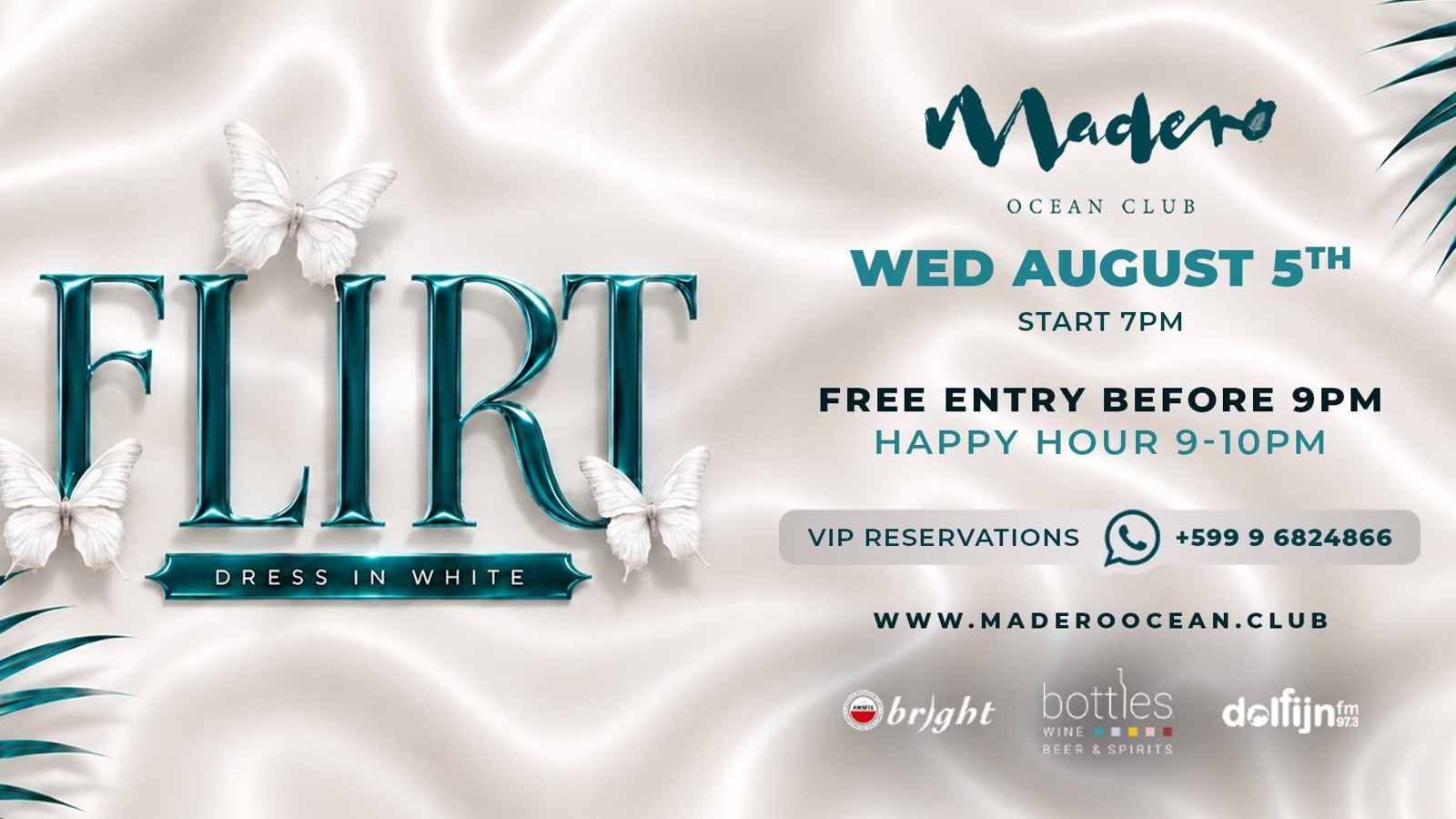 FLIRT White Edition – Madero Ocean Club - Image 1