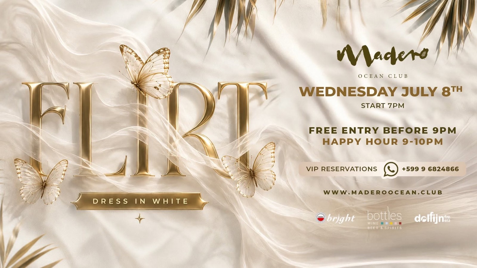 Flirt: Dress in White – Madero Ocean Club - Image 1