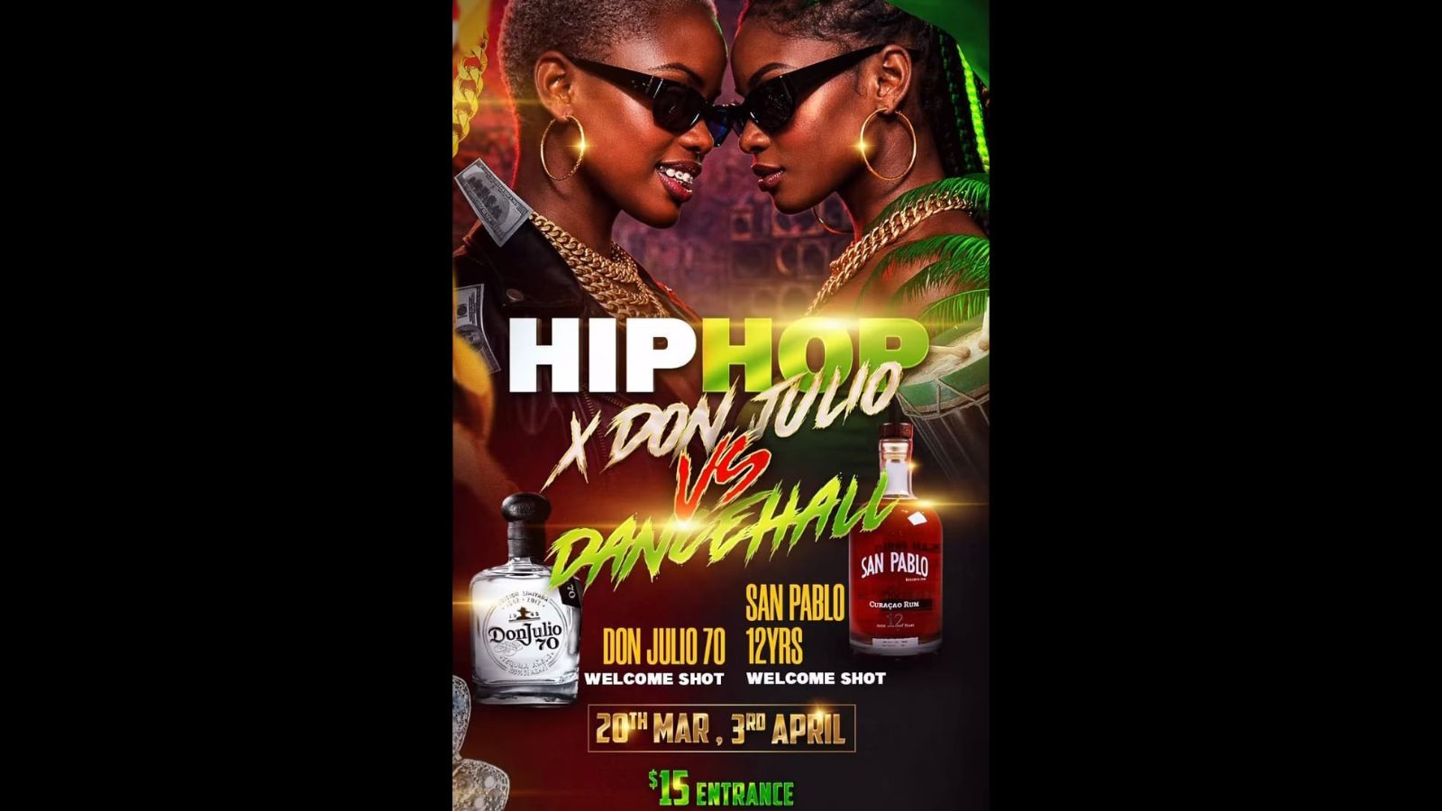 Hip Hop x Don Julio vs Dancehall - Image 1
