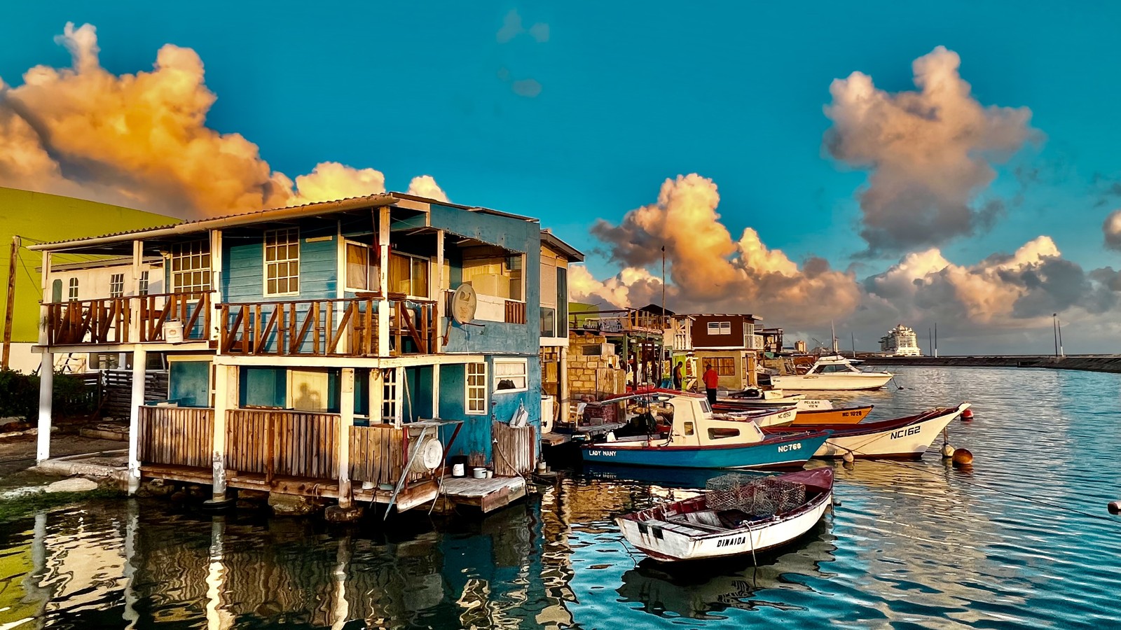 Wooden House on Water - Image 1