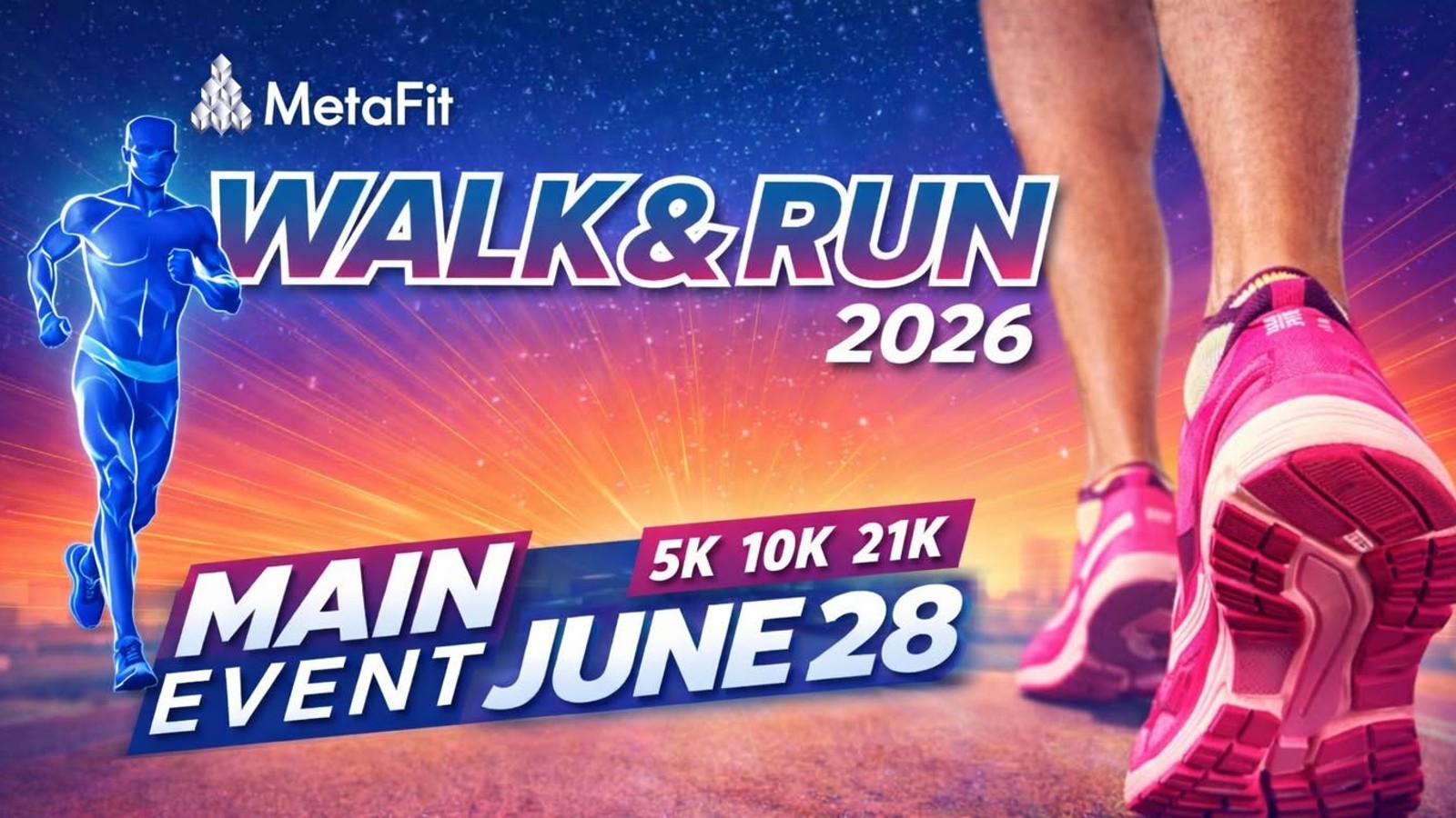 MetaFit Walk & Run 2026 – 13th Edition - Image 1