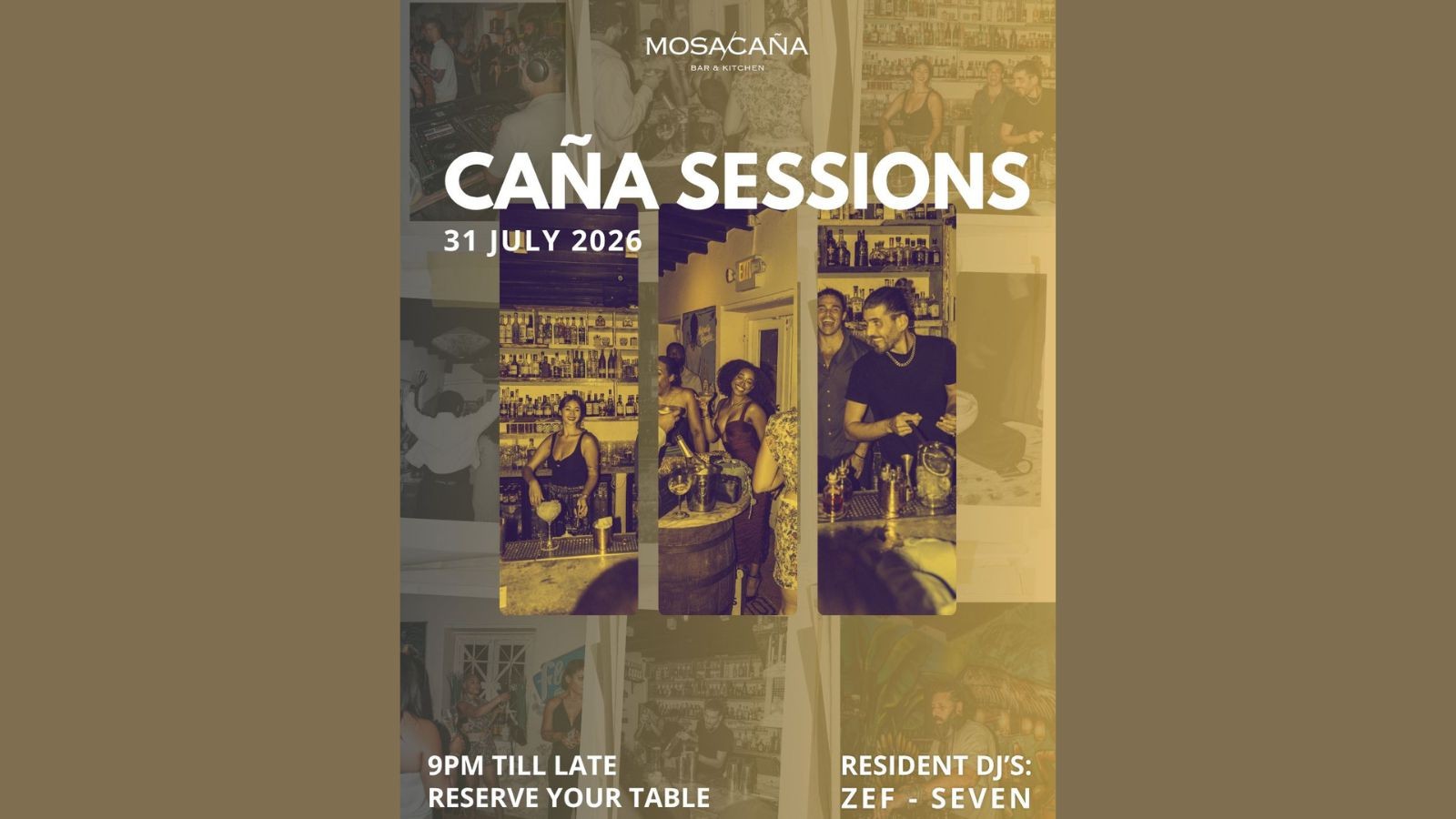 Caña Sessions – Mosacaña Bar & Kitchen - Image 1