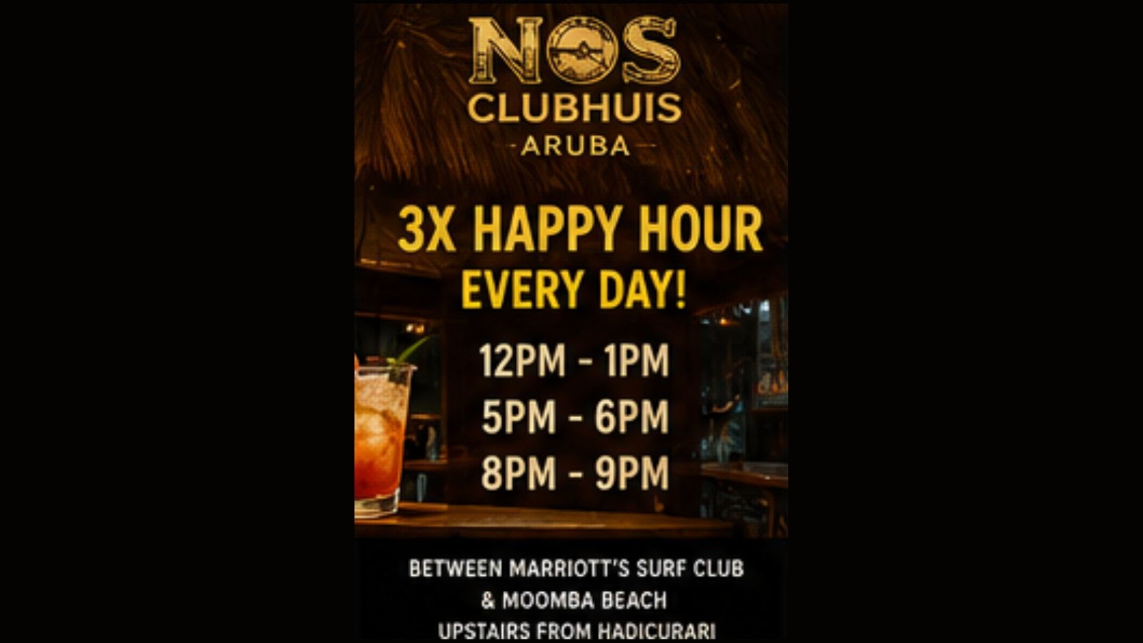 Triple Happy Hour – Nos Clubhuis - Image 1