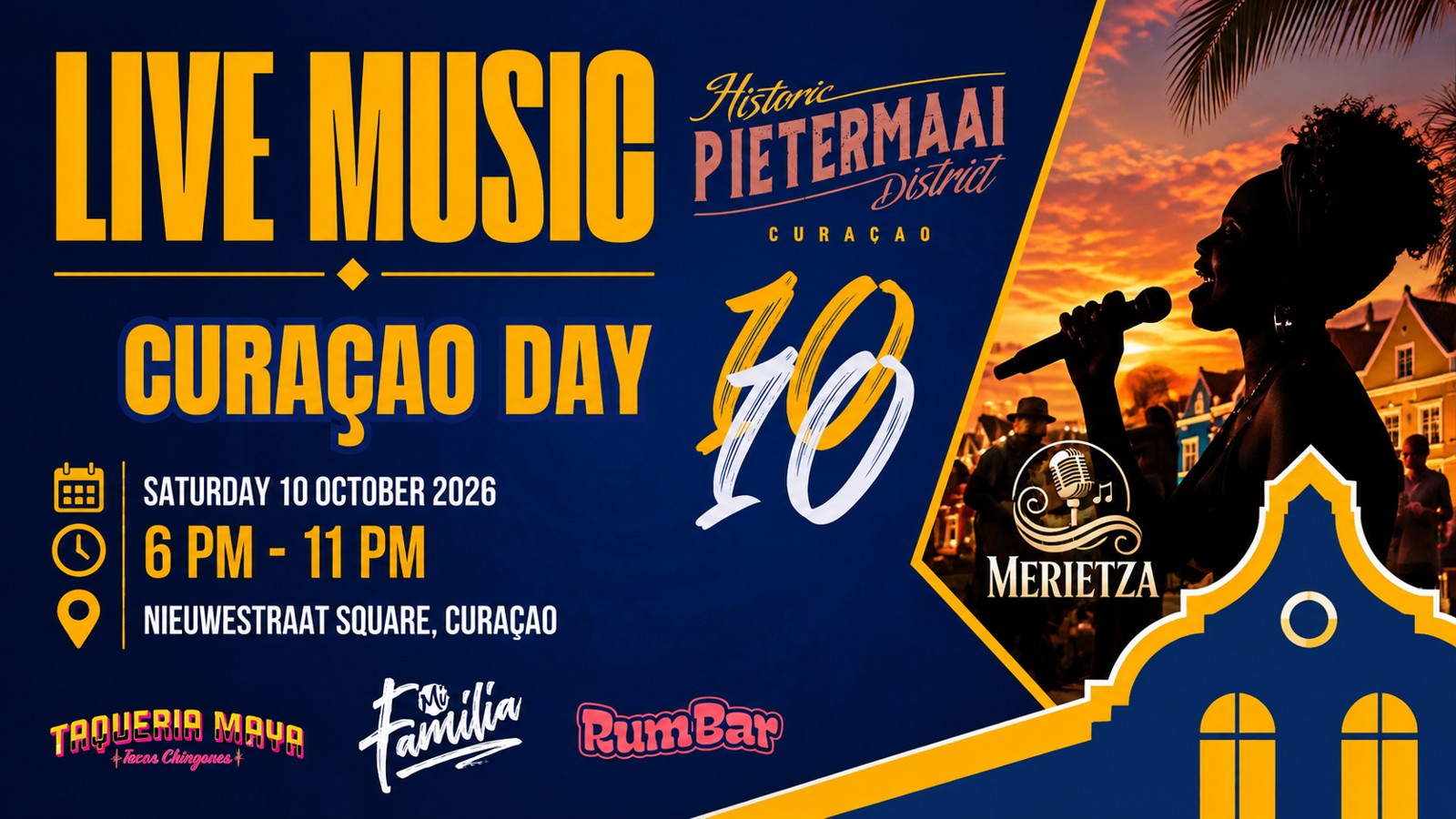 Curaçao Day Live Music – Nieuwestraat, Pietermaai - Image 1