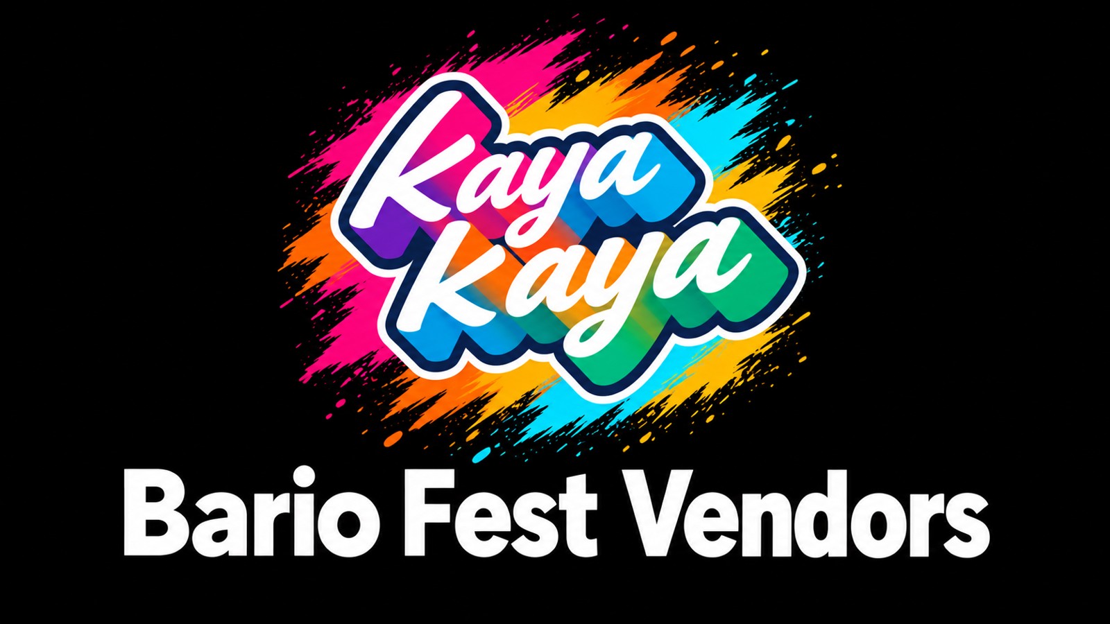 Bario Fest Vendors - Image 1