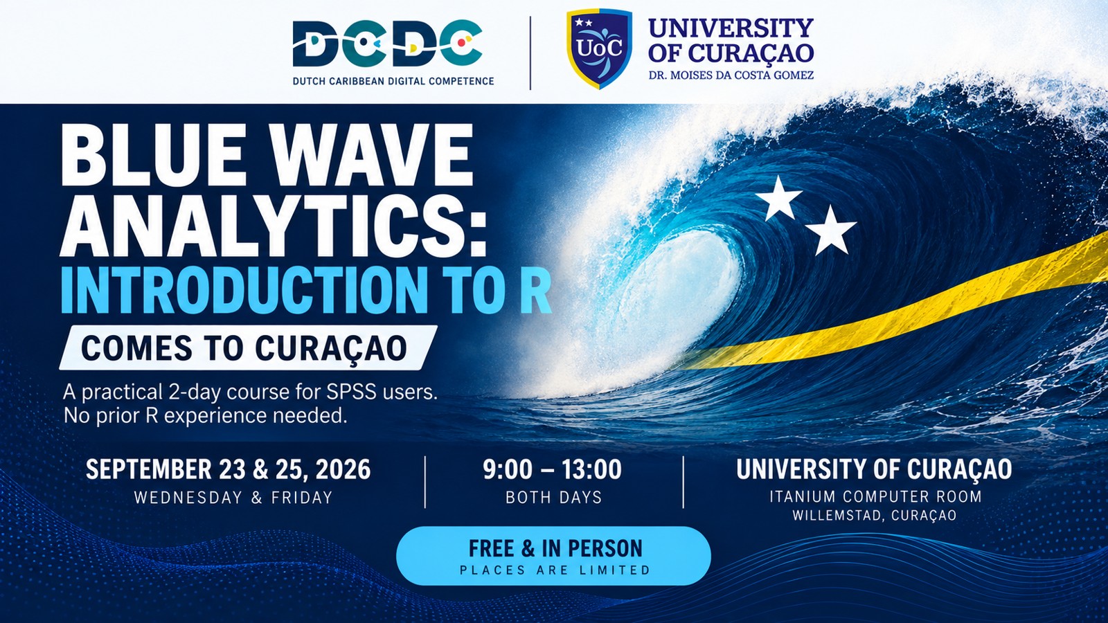 Blue Wave Analytics: Introduction to R – Day 2 - Image 1