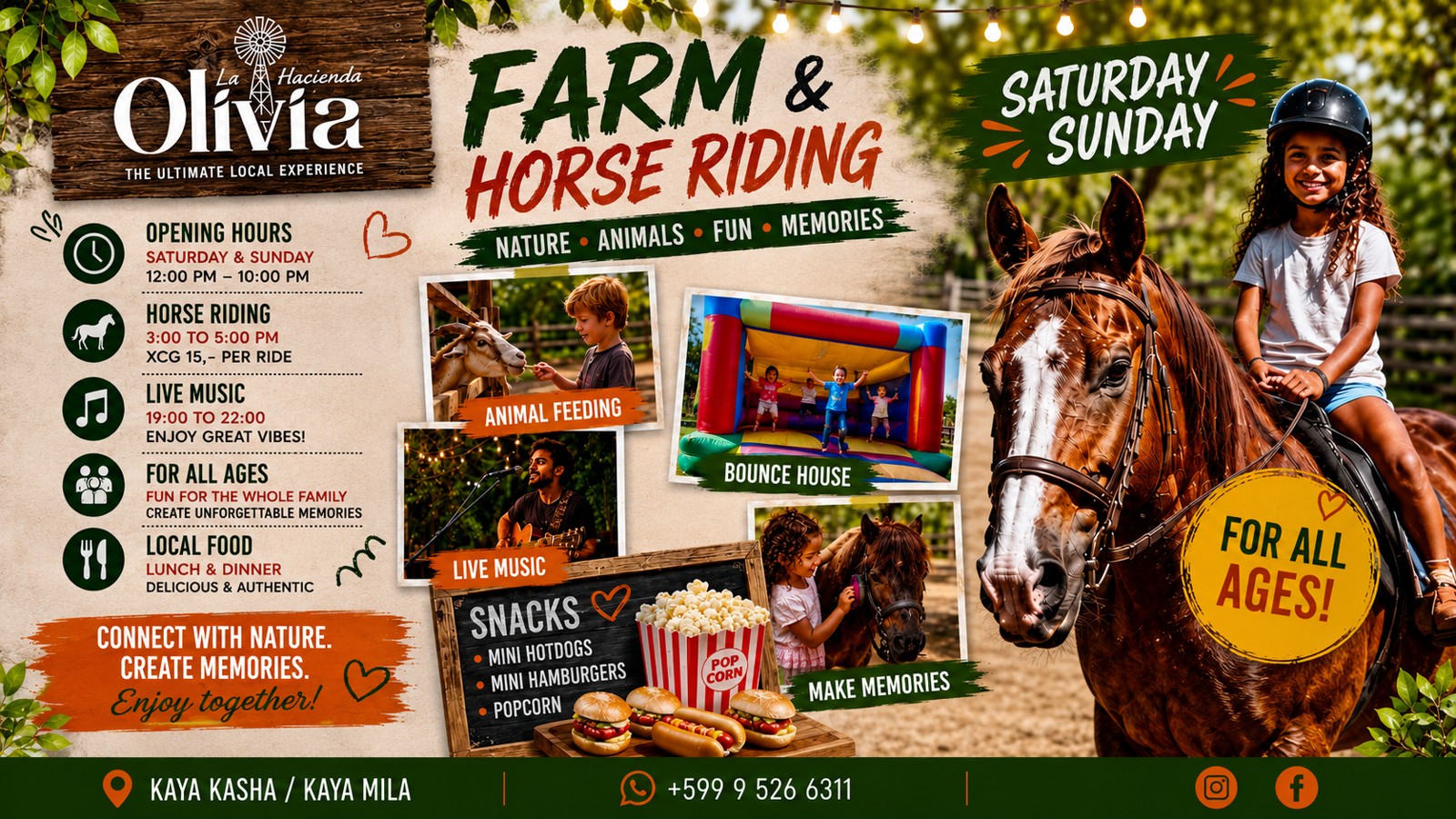 Farm & Horse Riding – La Hacienda Olivia - Image 1