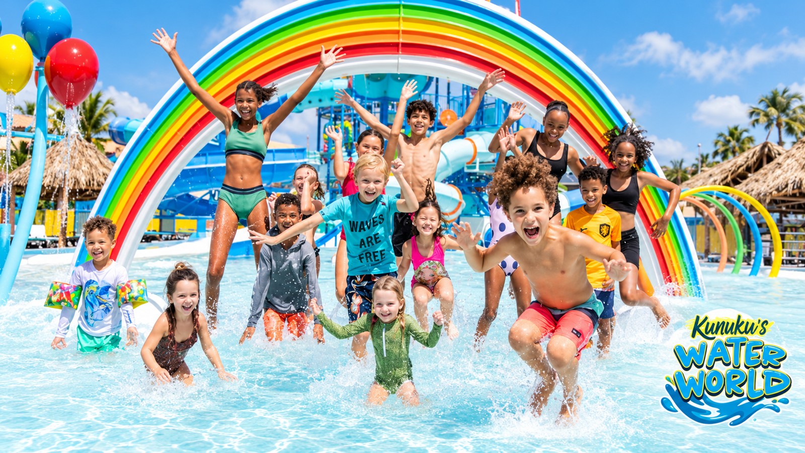 Kunuku’s Waterworld – Day Pass - Image 1