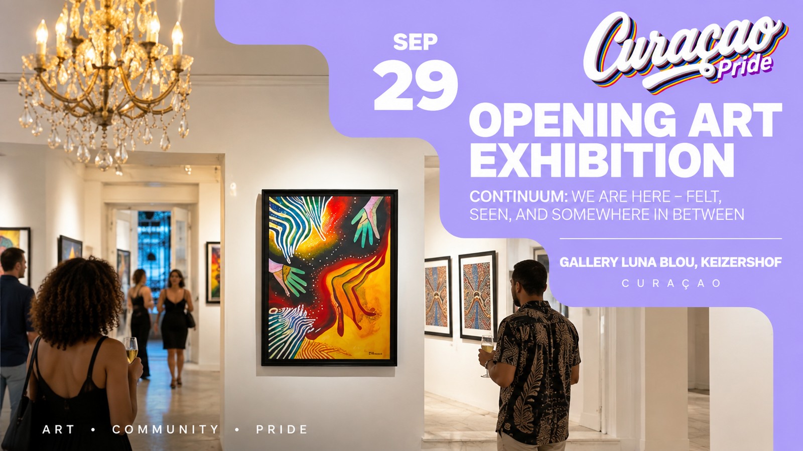 Opening Art Exhibition: Continuum – Curaçao Pride - Image 1