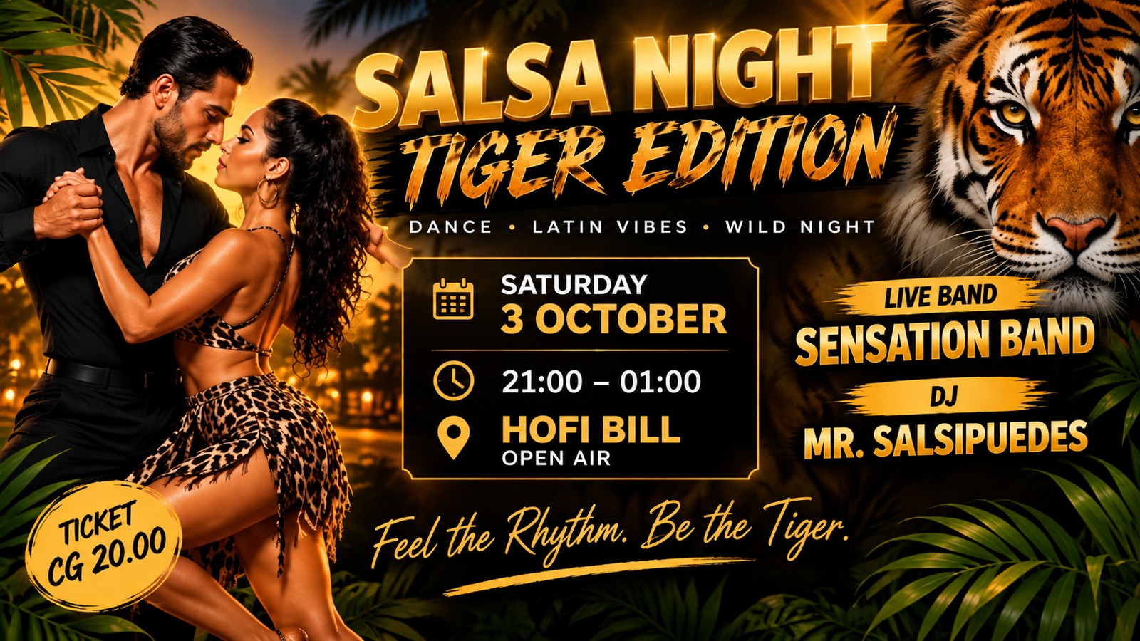 Salsa Night: Tiger Edition – Hofi Bill - Image 1