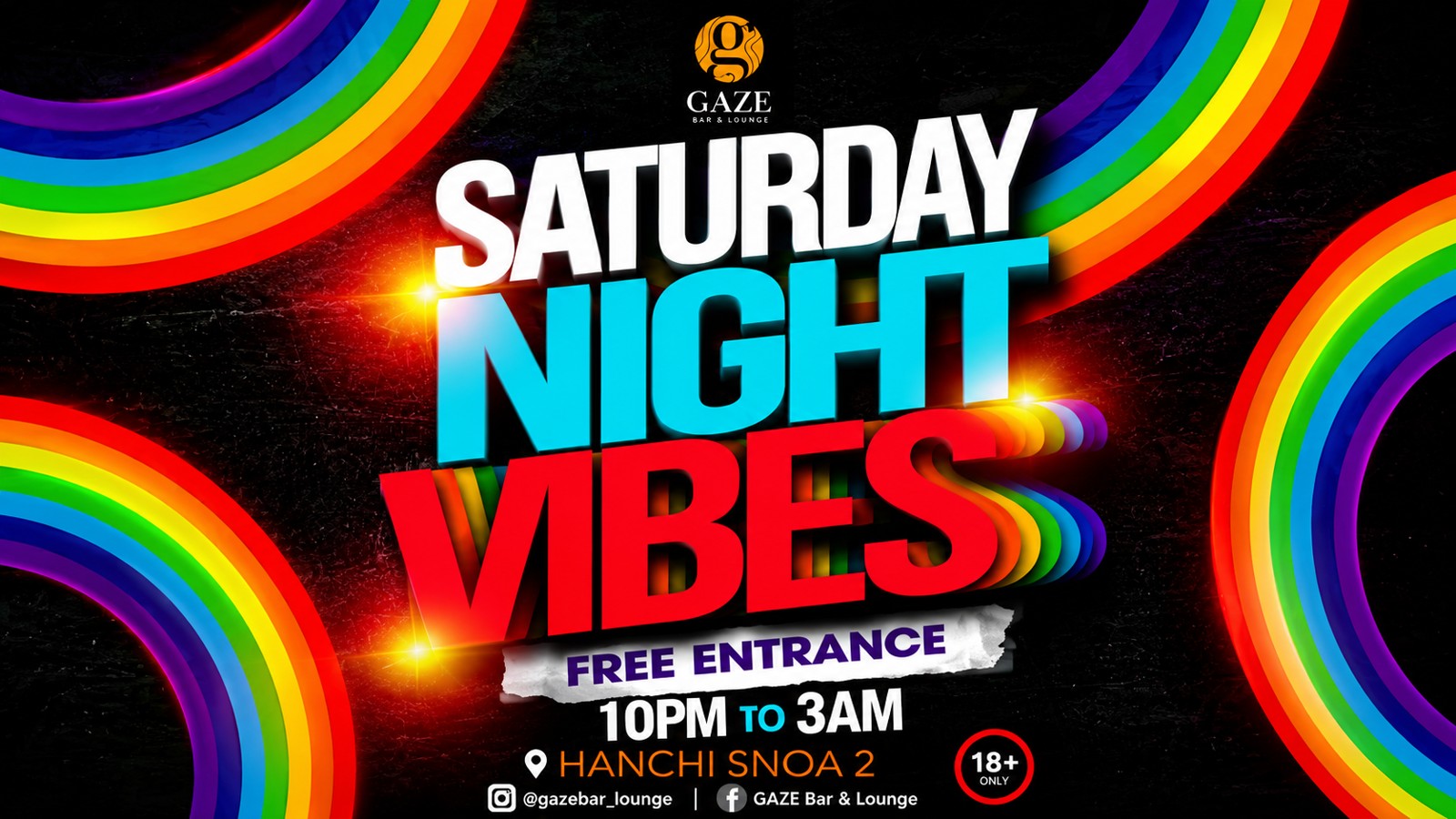 Saturday Night Vibes – Gaze Bar & Lounge - Image 1