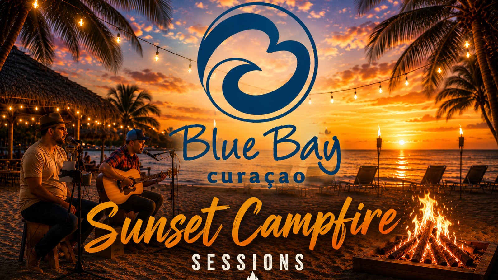 Sunset Campfire Sessions - Blue Bay Beach - Image 1