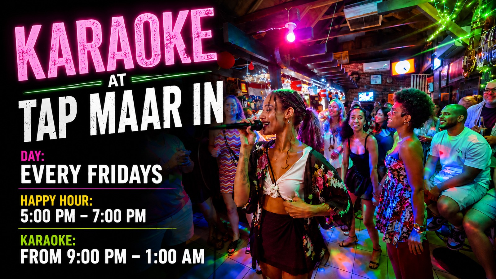 Karaoke Night at Tap Maar In - Image 1