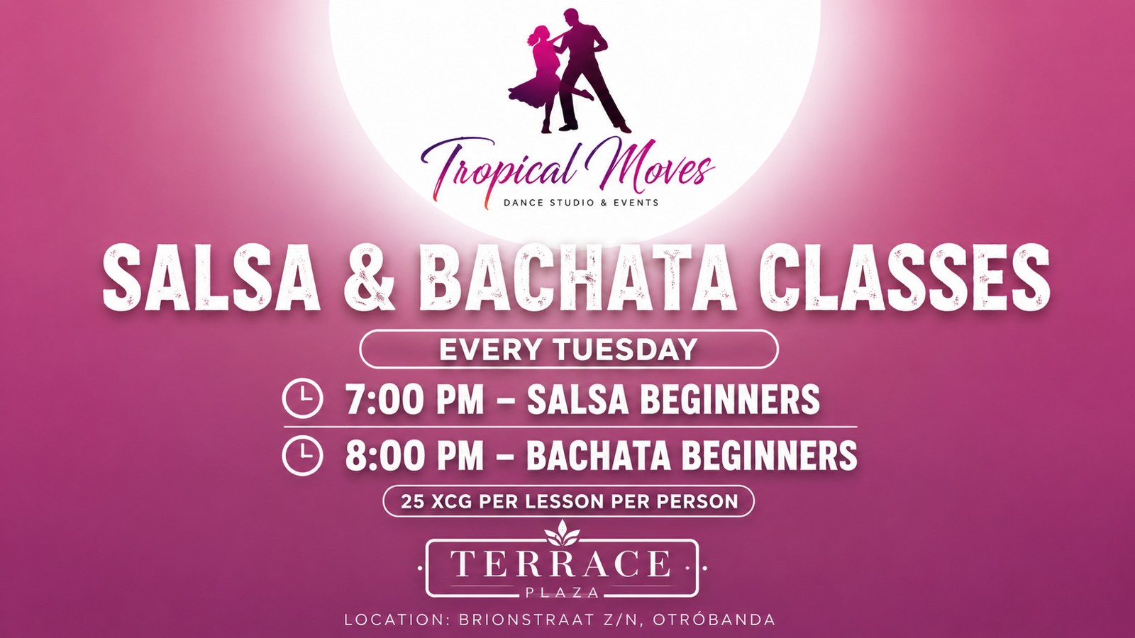 Salsa & Bachata Classes – Terrace Plaza - Image 1