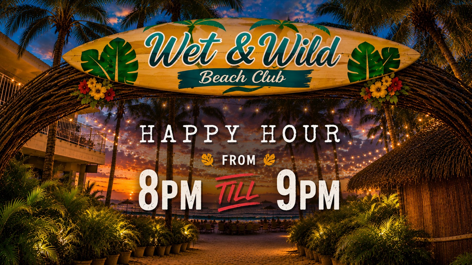 HAPPY HOUR - Wet & Wild - Image 1