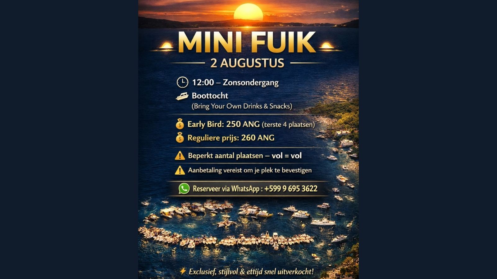 Mini Fuik Boat Trip - Image 1