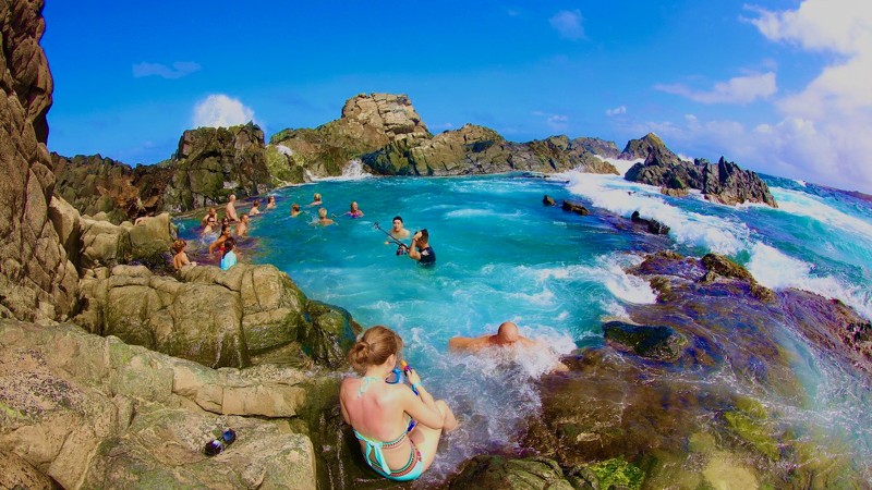 Private Luxury Natural Pool Safari with Champagne
