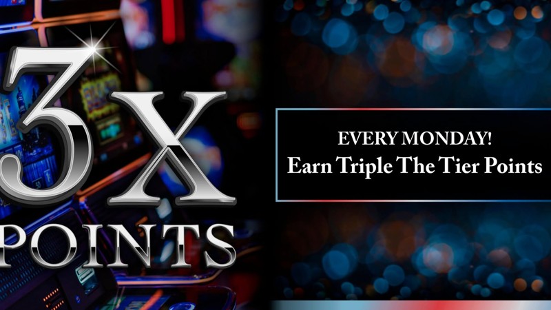 Triple Tier Points Monday's