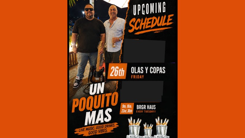 Un Poquito Mas – Olas y Copas
