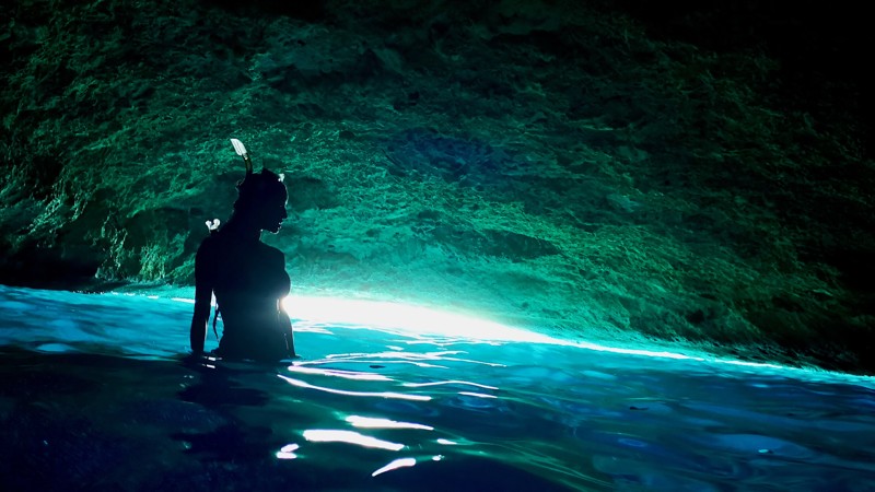 Blue Room Cave