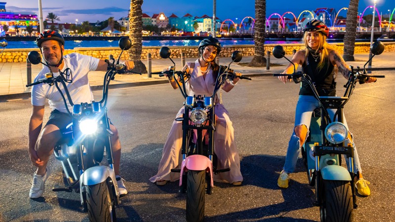 Iguana Scooter Ride - Sunset Tour