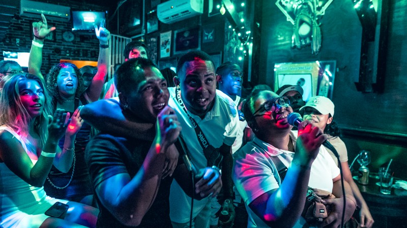 Karaoke at Tap Maar In