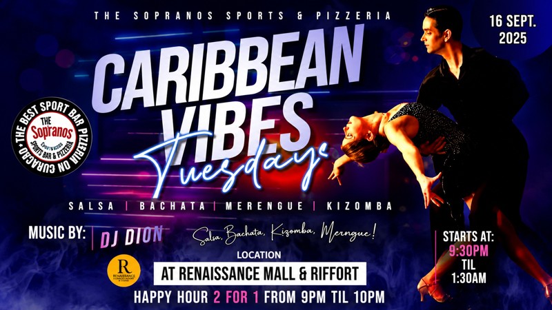 Caribbean Vibes Tuesdays at Sopranos