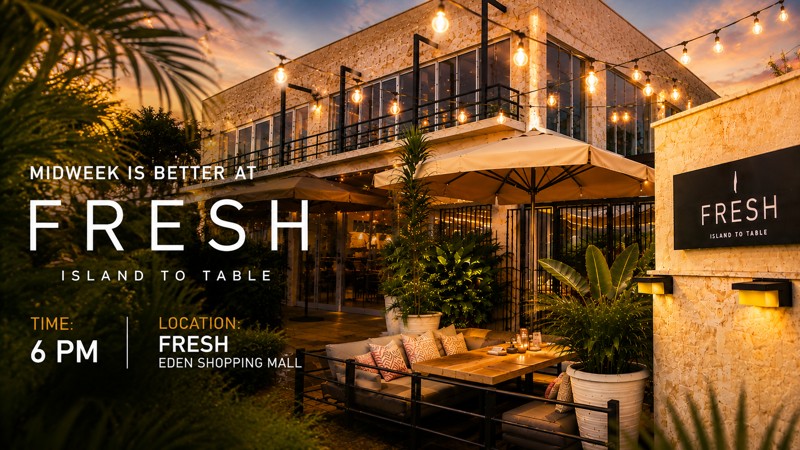 HAPPY HOUR - Fresh Curacao