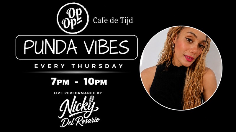 Nicky Del Rosario at Cafe de Tijd OP=OP