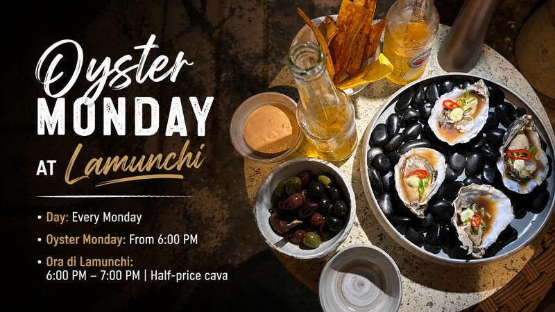 Oyster Monday at Lamunchi