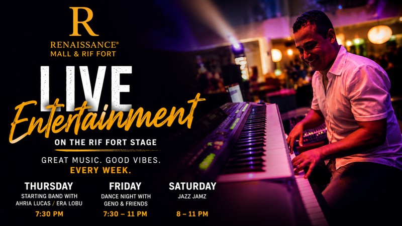 LIVE Performance at Rif Fort Renaissance Mall