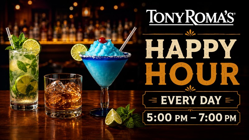 HAPPY HOUR - Tony Roma's