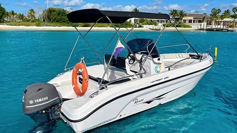 Bonaire Full Day Boat Rental Voyager 19